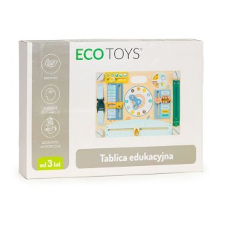 Ξύλινος Εκπαιδευτικός Πίνακας Διπλής Όψεως Sensory Manipulation Boa...