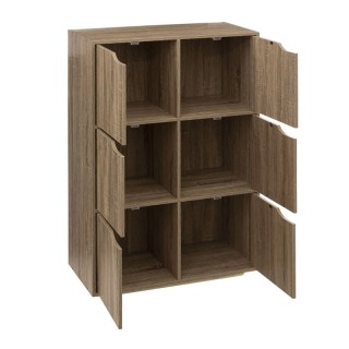 Ξύλινη Εταζέρα με 6 Ντουλάπια 67.5 x 32 x 100.5 cm 5Five Simply Sma... Ξύλινη Εταζέρα με 6 Ντουλάπια 67.5 x 32 x 100.5 cm 5Five Simply Sma...