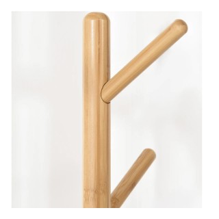 Ξύλινος Καλόγερος από Μπαμπού με Τραπεζάκι 39.5 x 39.5 x 171 cm HOM... Ξύλινος Καλόγερος από Μπαμπού με Τραπεζάκι 39.5 x 39.5 x 171 cm HOM...