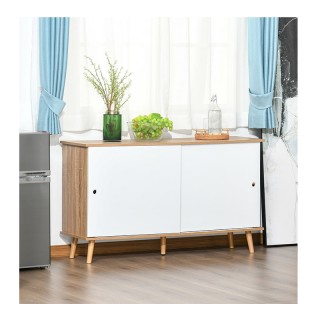 Ξύλινος Μπουφές 130 x 40 x 74.5 cm HOMCOM 835-349 Ξύλινος Μπουφές 130 x 40 x 74.5 cm HOMCOM 835-349