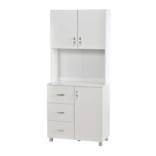 Ξύλινος Μπουφές 80 x 39.5 x 183.5 cm HOMCOM 835-243