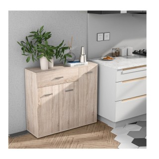 Ξύλινος Μπουφές 90 x 29 x 82 cm Costway JV10158NA