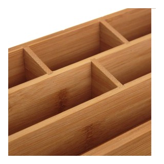 Ξύλινος Οργανωτής Γραφείου από Μπαμπού με 6 Θήκες και 1 Συρτάρι 25.... Ξύλινος Οργανωτής Γραφείου από Μπαμπού με 6 Θήκες και 1 Συρτάρι 25....