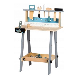 Ξύλινος Παιδικός Πάγκος Εργασίας με 32 Εργαλεία 53 x 33 x 75 cm Eco... Ξύλινος Παιδικός Πάγκος Εργασίας με 32 Εργαλεία 53 x 33 x 75 cm Eco...