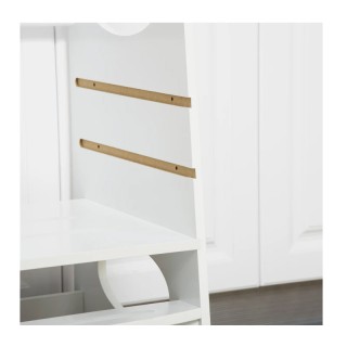 Ξύλινος Πύργος Εκμάθησης 40 x 50 x 90 cm Χρώματος Λευκό HOMCOM 312-... Ξύλινος Πύργος Εκμάθησης 40 x 50 x 90 cm Χρώματος Λευκό HOMCOM 312-...
