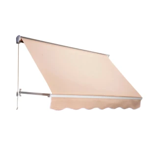 Manuelle Markise mit Seilmechanismus 180 x 70 cm Outsunny 01-0151