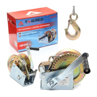 Χειροκίνητος Εργάτης - Βίντσι Τρέιλερ 10 m 545 Kg με Καστάνια και Μ...