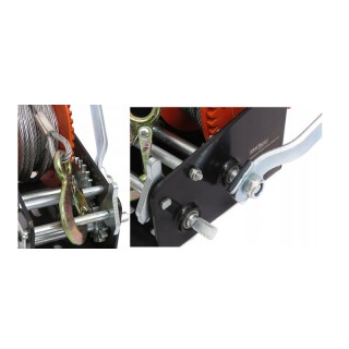 Χειροκίνητος Εργάτης - Βίντσι Τρέιλερ 10 m 1588 Kg με Καστάνια και ... Χειροκίνητος Εργάτης - Βίντσι Τρέιλερ 10 m 1588 Kg με Καστάνια και ...