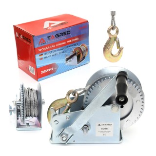 Χειροκίνητος Εργάτης - Βίντσι Τρέιλερ 10 m 1588 Kg με Καστάνια και ... Χειροκίνητος Εργάτης - Βίντσι Τρέιλερ 10 m 1588 Kg με Καστάνια και ...