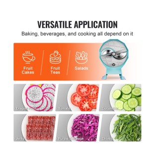 Χειροκίνητος Κόπτης Λαχανικών και Φρούτων 12 mm VEVOR SDSCQPJWS1SLW...