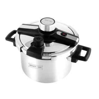 Χύτρα Ταχύτητας από Ανοξείδωτο Ατσάλι 8 Lt Royalty Line RL-DS8DL Χύτρα Ταχύτητας από Ανοξείδωτο Ατσάλι 8 Lt Royalty Line RL-DS8DL