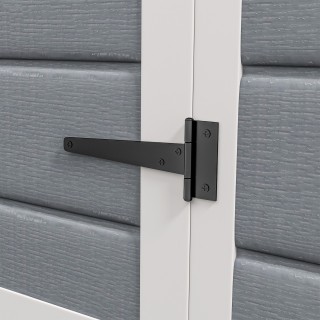 Υπόστεγο Κήπου Outsunny με Παράθυρο και Διπλή Πόρτα, σε Αλουμίνιο κ... Υπόστεγο Κήπου Outsunny με Παράθυρο και Διπλή Πόρτα, σε Αλουμίνιο κ...