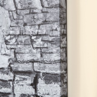 Εκτυπώσεις καμβά HOMCOM 80x40 εκ. με κοριτσάκι, 5 τεμάχια ξύλο πεύκ...