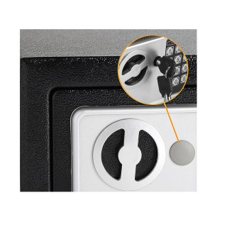 Χρηματοκιβώτιο Ασφαλείας με Ηλεκτρονική Κλειδαριά και Κλειδί 23 x 1...