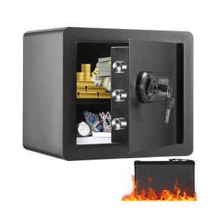 Χρηματοκιβώτιο Ασφαλείας με Ηλεκτρονική Κλειδαριά και Κλειδί 40 x 3...