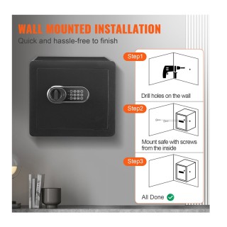 Χρηματοκιβώτιο Ασφαλείας με Ηλεκτρονική Κλειδαριά και Κλειδί 40 x 3... Χρηματοκιβώτιο Ασφαλείας με Ηλεκτρονική Κλειδαριά και Κλειδί 40 x 3...