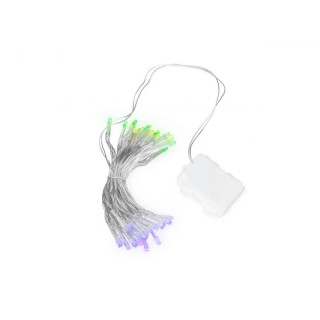 Χριστουγεννιάτικα Πολύχρωμα Λαμπάκια LED Μπαταρίας 50 τμχ Idomya 40... Χριστουγεννιάτικα Πολύχρωμα Λαμπάκια LED Μπαταρίας 50 τμχ Idomya 40...