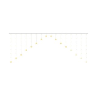 Χριστουγεννιάτικη Κουρτίνα 5.6 m με 136 Λαμπάκια LED Θερμό Λευκό 31...