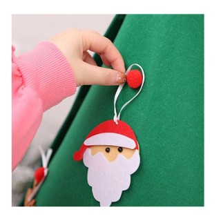 Χριστουγεννιάτικο Δέντρο από Τσόχα με 15 Στολίδια 50 x 70 cm Bakaji... Χριστουγεννιάτικο Δέντρο από Τσόχα με 15 Στολίδια 50 x 70 cm Bakaji...