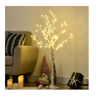 Χριστουγεννιάτικο Δέντρο Σημύδα με 72 Λαμπάκια LED Θερμό Λευκό 120 ... Χριστουγεννιάτικο Δέντρο Σημύδα με 72 Λαμπάκια LED Θερμό Λευκό 120 ...