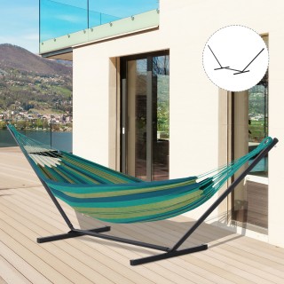 Μεταλλική Βάση Στήριξης Αιώρας 360 x 92 x 112 cm Outsunny 84A-082