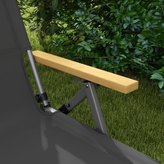 Πτυσσόμενη καρέκλα κάμπινγκ με ρυθμιζόμενη πλάτη, σε αλουμίνιο και ... Πτυσσόμενη καρέκλα κάμπινγκ με ρυθμιζόμενη πλάτη, σε αλουμίνιο και ...