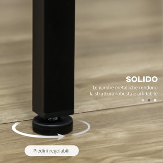 Σετ μπαρ HOMCOM 5 τεμαχίων με ψηλό τραπέζι και 4 σκαμπό σε βιομηχαν...