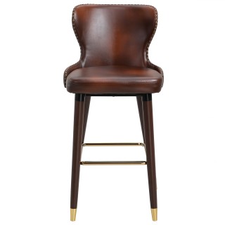 Σετ Homcom 2 ψηλά σκαμπό μπαρ με επένδυση σε καφέ και χρυσό βιομηχα... Σετ Homcom 2 ψηλά σκαμπό μπαρ με επένδυση σε καφέ και χρυσό βιομηχα...