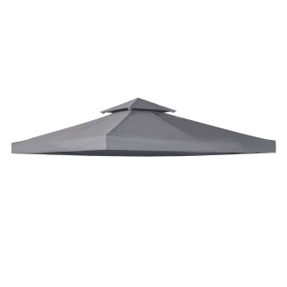 Outsunny ανταλλακτική οροφή για Gazebo 3x3m με 2 επίπεδα και ανθεκτ... Outsunny ανταλλακτική οροφή για Gazebo 3x3m με 2 επίπεδα και ανθεκτ...