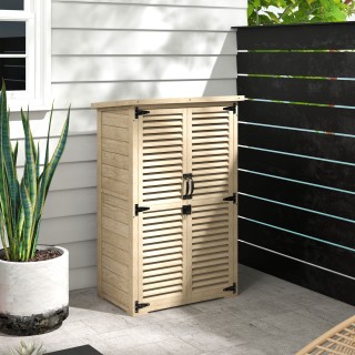 Ντουλάπα αποθήκευσης εξωτερικού χώρου με 2 ράφια με μανταλάκια, σε ... Ντουλάπα αποθήκευσης εξωτερικού χώρου με 2 ράφια με μανταλάκια, σε ...