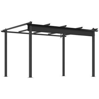 Pergola Gazebo 4x3 m με 8 οπές αποστράγγισης, σε αλουμίνιο, μέταλλο... Pergola Gazebo 4x3 m με 8 οπές αποστράγγισης, σε αλουμίνιο, μέταλλο...