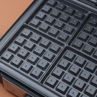 Βαφλιέρα HOMCOM με αντικολλητικές πλάκες και ρυθμιζόμενη θερμοκρασί... Βαφλιέρα HOMCOM με αντικολλητικές πλάκες και ρυθμιζόμενη θερμοκρασί...