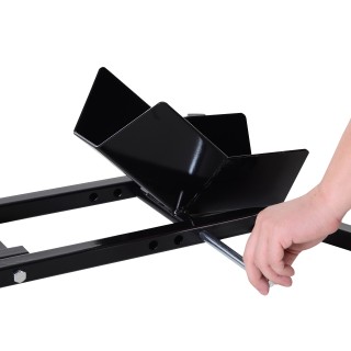 Χόκ τροχού μοτοσικλέτας HOMCOM Ρυθμιζόμενο σε 3 επίπεδα από 250 kg ... Χόκ τροχού μοτοσικλέτας HOMCOM Ρυθμιζόμενο σε 3 επίπεδα από 250 kg ...