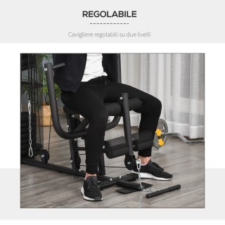 Πολυλειτουργικό Gym Fitness Station HOMCOM για οικιακή και επαγγελμ... Πολυλειτουργικό Gym Fitness Station HOMCOM για οικιακή και επαγγελμ...