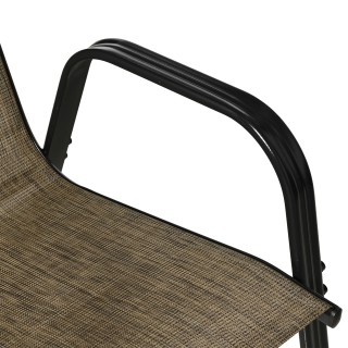 Outsunny Σετ 6 τεμαχίων Καρέκλες κήπου με μπράτσα, στοιβαζόμενες κα... Outsunny Σετ 6 τεμαχίων Καρέκλες κήπου με μπράτσα, στοιβαζόμενες κα...