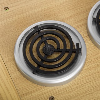 HOMCOM Ξύλινη Κουζίνα Παιχνιδιού για Παιδιά 3-6 ετών με ήχους, 14 α...