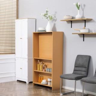 HOMCOM Πτυσσόμενη Τραπεζαρία max 3 ατόμων, σε μοριοσανίδα και ατσάλ...