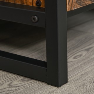 HOMCOM Industrial Style Σχάρα μπουκαλιών με κελάρι κρασιού για 9 μπ... HOMCOM Industrial Style Σχάρα μπουκαλιών με κελάρι κρασιού για 9 μπ...