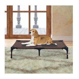 Υπερυψωμένο Μεταλλικό Κρεβάτι για Κατοικίδια 91.5 x 76.2 x 18 cm Pa... Υπερυψωμένο Μεταλλικό Κρεβάτι για Κατοικίδια 91.5 x 76.2 x 18 cm Pa...