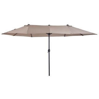 Outsunny Outdoor Double Canopy Umbrella, Ecr ?, Καλυμμένη περιοχή: ... Outsunny Outdoor Double Canopy Umbrella, Ecr ?, Καλυμμένη περιοχή: ...