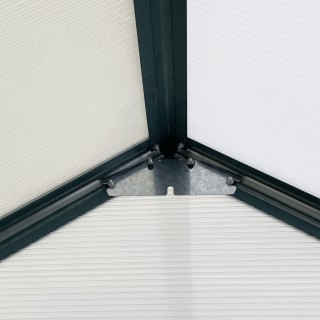 Θερμοκήπιο Outsunny Garden από πολυανθρακικό, μέταλλο και αλουμίνιο...