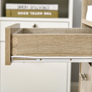 Vinsetto Mobile πολλαπλών χρήσεων με 4 ρόδες, δρυς, 80x40x72 cm 924... Vinsetto Mobile πολλαπλών χρήσεων με 4 ρόδες, δρυς, 80x40x72 cm 924...