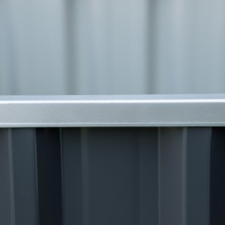 Υπερυψωμένο κρεβάτι κήπου Outsunny από ατσάλι, ανοιχτό κάτω μέρος κ...