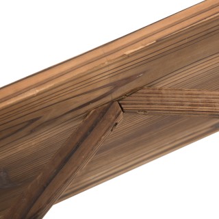 Outsunny 2θέσιος πάγκος κήπου με ψηλή πλάτη, σε ξύλο ελάτης, 114x58... Outsunny 2θέσιος πάγκος κήπου με ψηλή πλάτη, σε ξύλο ελάτης, 114x58...