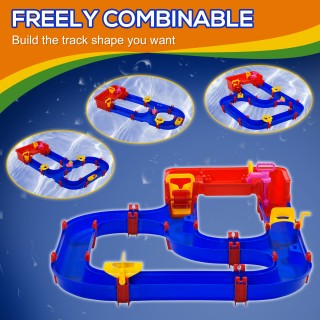 HOMCOM Aquatic Playset 53 τεμαχίων με νερό και άμμο για παιδιά 3-6 ... HOMCOM Aquatic Playset 53 τεμαχίων με νερό και άμμο για παιδιά 3-6 ...