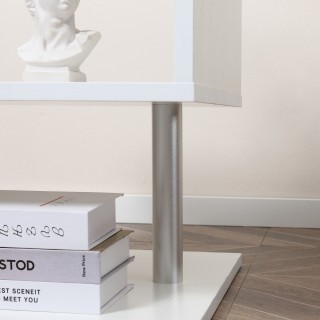 Τραπεζάκι σαλονιού HomCom Μοντέρνο Χαμηλό Σαλόνι σε Λευκό Ξύλο, 50x... Τραπεζάκι σαλονιού HomCom Μοντέρνο Χαμηλό Σαλόνι σε Λευκό Ξύλο, 50x...