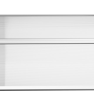 Outsunny Καμπυλωτό Υπαίθριο Υπόστεγο με Βίδες και Μπουλόνια Περιλαμ...