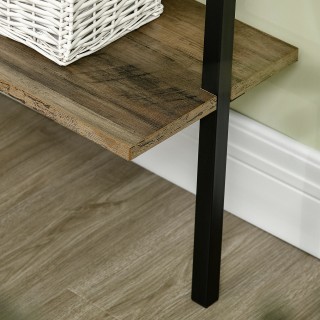 Βιβλιοθήκη HOMCOM Ladder με 5 ράφια σε βιομηχανικό στυλ σε ξύλο και... Βιβλιοθήκη HOMCOM Ladder με 5 ράφια σε βιομηχανικό στυλ σε ξύλο και...