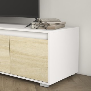 HOMCOM Σετ 2 τεμαχίων σε μοριοσανίδα, έπιπλο τηλεόρασης max 70 160x... HOMCOM Σετ 2 τεμαχίων σε μοριοσανίδα, έπιπλο τηλεόρασης max 70 160x...