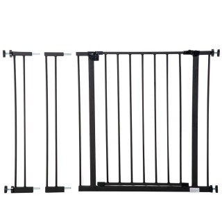 PawHut Extendable Dog Gate με βίδες και ευρύ άνοιγμα, σε μέταλλο κα...